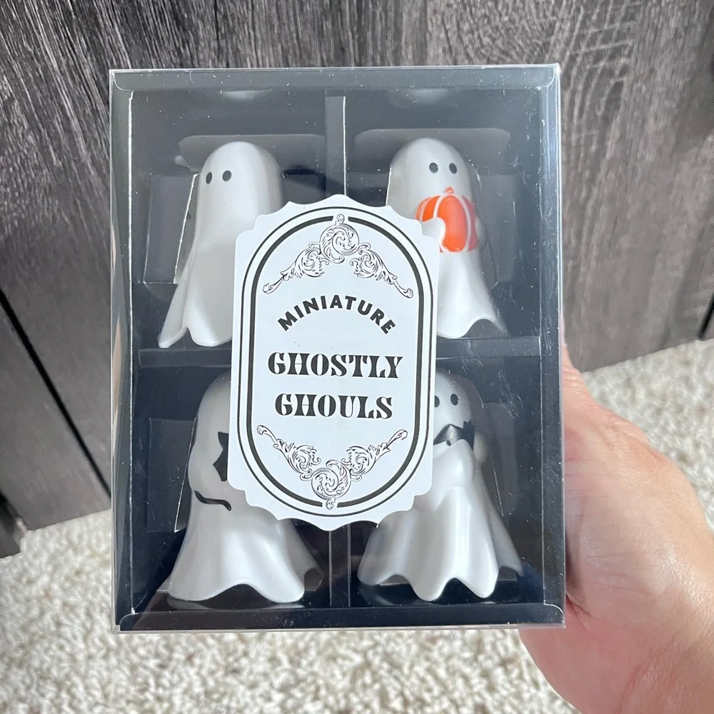 Target Bullseye Halloween miniature ghost👻